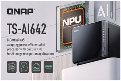 QNAP Ƴ߹ ARM ܹ AI NAS  TSAI642 6 TOPS NPU